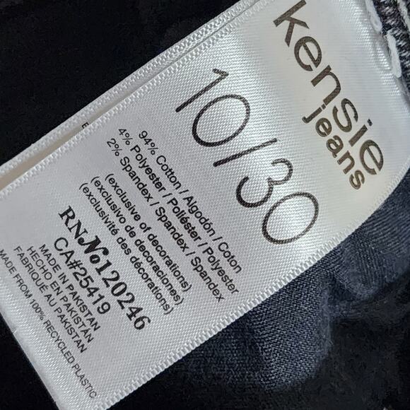 Kensie Jeans Size 10 30 Vintage High Rise Skinny Jeans - Picture 7 of 8